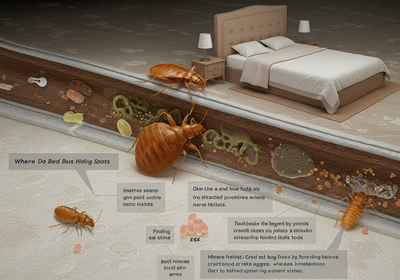 Understanding Bed Bugs in Ocean & Monmouth County NJ: Hiding, Feeding & How to Spot Infestations