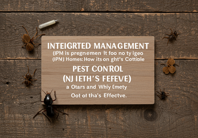 Smart Pest Control for Your NJ Home: Discover Integrated Pest Management (IPM)